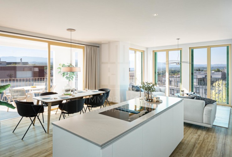 Magnifique appartement de 6 pièces en attique