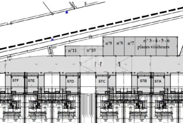 Places de parking extérieur