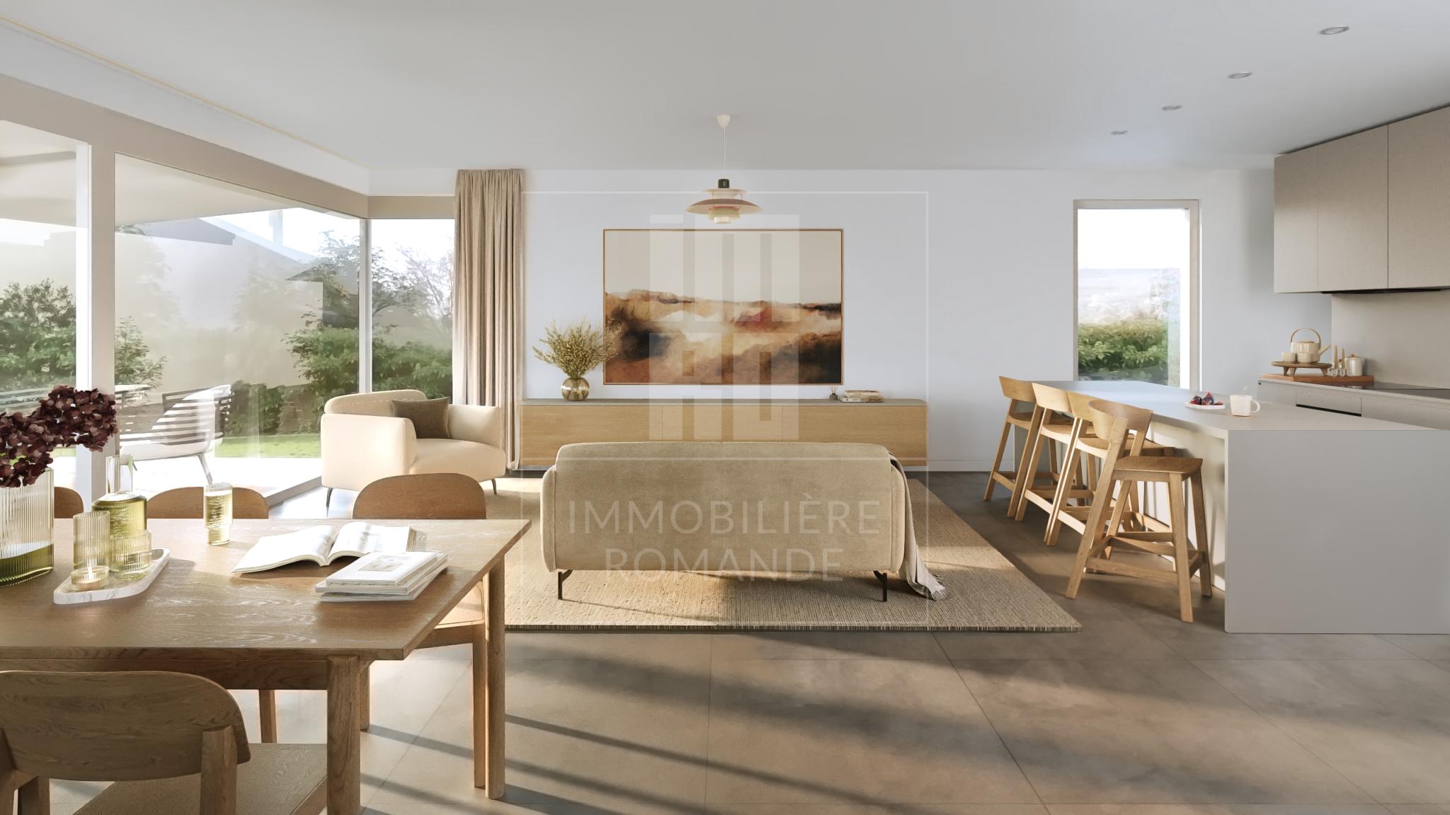 Villa jumelée de 5.5 pièces à proximité immédiate de Lausanne