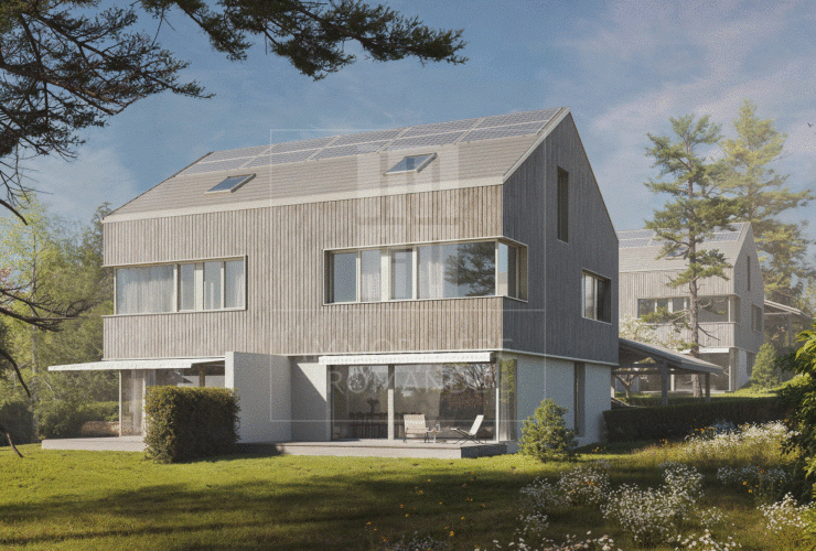 Villas jumelées à proximité immédiate de Lausanne