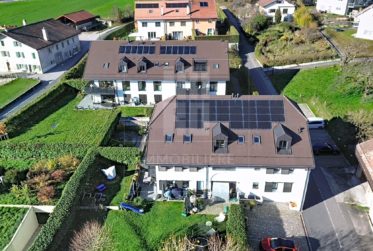 Agréable appartement de 3,5 pièces avec balcon à Yens