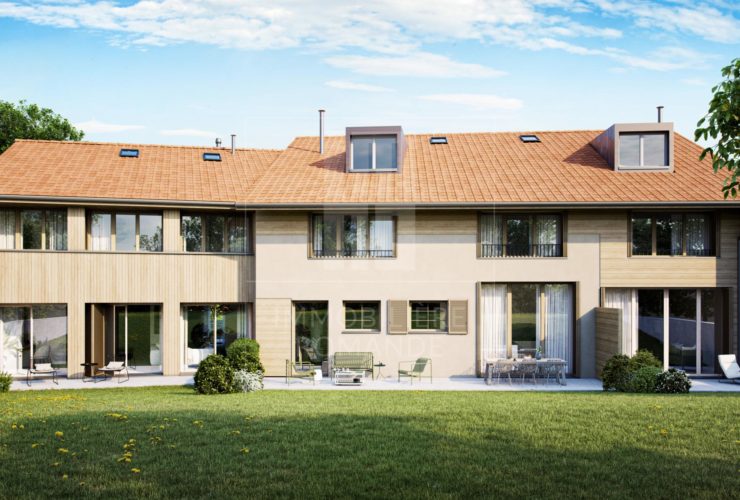 "Les Clarines" - Villa de 7 pièces de 320 m2 située en plein cœur du village de Choulex
