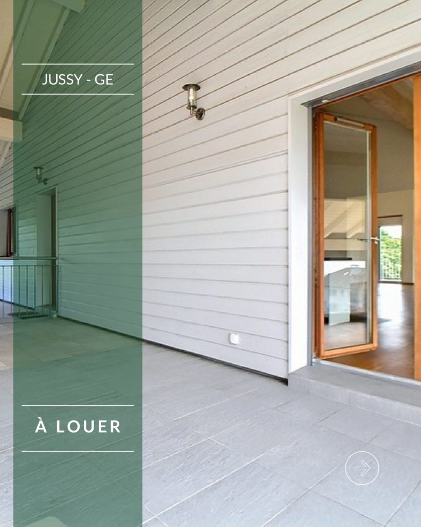 Nouvelle location – Jussy