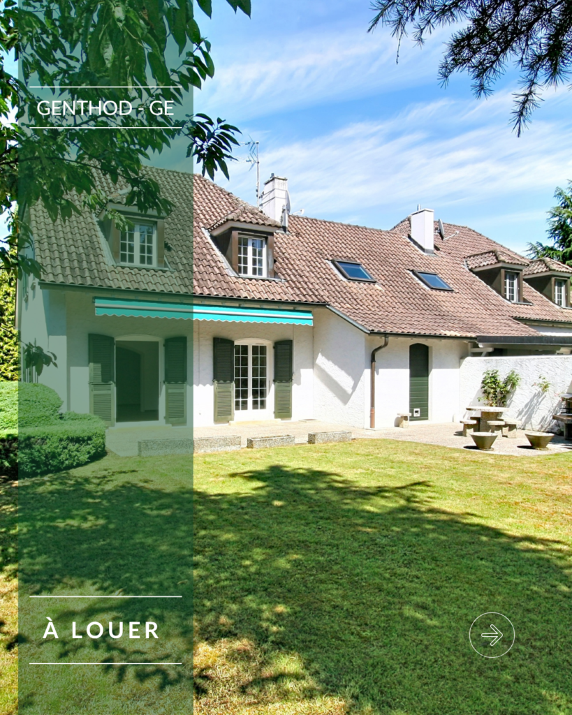Nouvelle location – Genthod (GE)