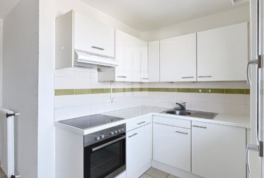 Appartement de 1,5 pièces avec jolie vue sur le lac et les Alpes