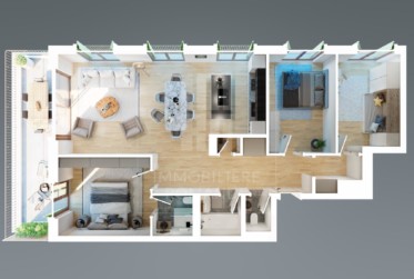 Magnifique appartement de 5 pièces en attique à Satigny